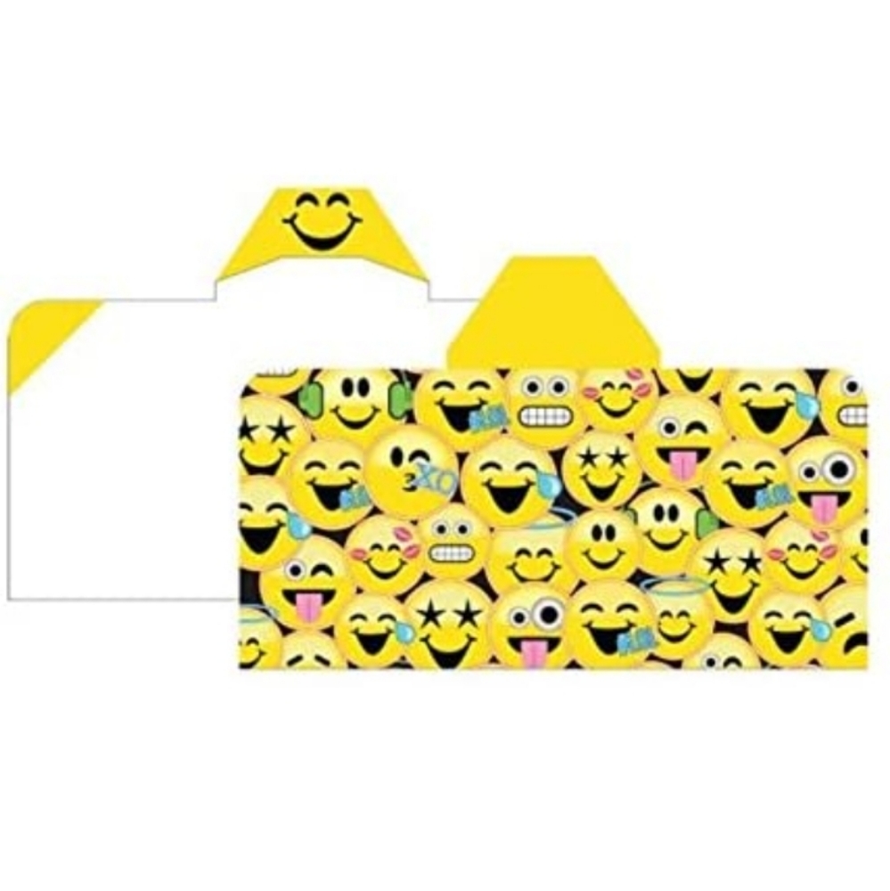 Emoji Hooded Cotton Towel Bath, Beach, Pool